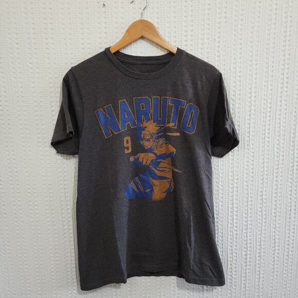 Hot Topic Naruto Men's Grey Anime Crewneck Shirt Size Medium - Picture 9 of 9